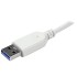 STARTECH Hub USB 3.0 a 3 porte con Adattatore NIC Ethernet Gigabit Gbe