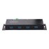 STARTECH .com Hub USB 3.0 Industriale a 4 Porte - Multipresa USB Alimentata, ESD e Protezione da Sovratensione - Ciabatta USB-A 5Gbps Installabile a Parete/Scrivania/Barra DIN, Splitter USB con Porte Bloccabili