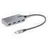 STARTECH .com Hub USB a 4 porte - Hub USB 3.0 5Gbps alimentato via bus - Hub splitter da USB-A a 4x USB-A portatile per desktop/notebook con ingresso di alimentazione ausiliaria opzionale - Cavo da 30 cm