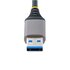 STARTECH .com Hub USB a 4 porte - Hub USB 3.0 5Gbps alimentato via bus - Hub splitter da USB-A a 4x USB-A portatile per desktop/notebook con ingresso di alimentazione ausiliaria opzionale - Cavo da 30 cm