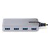 STARTECH .com Hub USB-C a 4 porte - 5Gbps - Alimentazione via bus - Hub da USB C a 4x USB-A con ingresso di alimentazione ausiliaria opzionale - Hub Adattatore USB portatile per desktop/notebook - Cavo da 30 cm