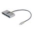 STARTECH .com Hub USB-C con Ethernet a 3 porte - Adattatore USB Type-C con 3x USB-A e 1X Ethernet Gigabit - Splitter USB C Alimentato da Bus- USB 3.0 5Gbps - Hub Portatile USB-C/USB-A - Cavo Integrato da 30cm - GbE