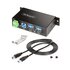 STARTECH .com Hub USB gestito a 4 Porte con 4x USB-A, Alloggiamento industriale in metallo resistente, Protezione ESD e contro le sovratensioni, Montabile a parete/scrivania/supporto, USB 3.0/3.1/3.2 Gen 1 5Gbps