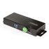 STARTECH .com Hub USB gestito a 7 Porte con 7x USB-A, Alloggiamento industriale in metallo resistente, Protezione ESD e contro le sovratensioni, Montabile a parete/scrivania/supporto, USB 3.0/3.1/3.2 Gen 1 5Gbps