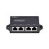 STARTECH .com Iniettore PoE+ Midspan a 2 Porte Gigabit - Alimentatore Power Over Ethernet 10/100/1000Mbps, Ripetitore PoE (802.3af/at), Adattatore PoE Attivo da 30W