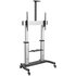 STARTECH .com Mobile TV Stand girevole su ruote - Carrello porta TV resistente per schermi da 60-100