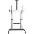 STARTECH .com Mobile TV Stand girevole su ruote - Carrello porta TV resistente per schermi da 60-100