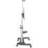 STARTECH .com Mobile TV Stand girevole su ruote - Carrello porta TV resistente per schermi da 60-100
