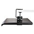 STARTECH .com Porta tastiera estraibile per scrivania; Ripiano estraibile ergonomico per tastiera con morsetto a C, Mensola scorrevole per tastiera e mouse regolabile in altezza; Fino a 12Kg