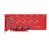 STARTECH .com QUAD-M2-PCIE-CARD-B scheda di interfaccia e adattatore Interno M.2