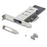 STARTECH .com Rack rimovibile per SSD M.2 NVMe a PCIe x4 / Backplane mobile per slot di espansione PCI Express, Installazione senza attrezzi, Alloggiamento PCIe 4.0/3.0 Hot-Swap, Blocco a chiave