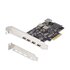 STARTECH .com Scheda di Espansione PCIe USB a 5 porte, USB 3.2 10Gbps, scheda PCI Express con 4 porte USB-C, 1 porta interna USB-A, scheda controller PCIe USB, Windows/macOS/Linux