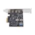 STARTECH .com Scheda di Espansione PCIe USB a 5 porte, USB 3.2 10Gbps, scheda PCI Express con 4 porte USB-C, 1 porta interna USB-A, scheda controller PCIe USB, Windows/macOS/Linux