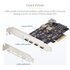 STARTECH .com Scheda di Espansione PCIe USB a 5 porte, USB 3.2 10Gbps, scheda PCI Express con 4 porte USB-C, 1 porta interna USB-A, scheda controller PCIe USB, Windows/macOS/Linux