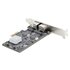 STARTECH .com Scheda di rete 2.5 Gigabit a 2 porte - Scheda Ethernet PCIe da 2,5 Gbps NBASE-T, Intel I225-V, Scheda di rete per PC, NIC Multi-Gigabit, Scheda LAN per server PCI Express, Interfaccia Ethernet