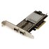 STARTECH PCI Express in Fibra ottica da 10Gb con 2 porte SFP+ aperto con Chip Intel
