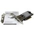 STARTECH PCI Express in Fibra ottica da 10Gb con 2 porte SFP+ aperto con Chip Intel