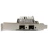 STARTECH PCI Express in Fibra ottica da 10Gb con 2 porte SFP+ aperto con Chip Intel