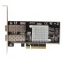 STARTECH PCI Express in Fibra ottica da 10Gb con 2 porte SFP+ aperto con Chip Intel