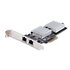 STARTECH .com Scheda di Rete PCIe 10GbE a 2 Porte - Scheda di Espansione Ethernet Gigabit per PC/Server, Adattatore di Rete PCI Express Six-Speed con Jumbo Frame, Scheda di Interfaccia LAN/NIC 10GBASE-T e NBASE-T
