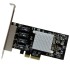 STARTECH PCIe Gigabit Power over Ethernet a 4 porte - Adattatore PCI express - Intel I350 NIC