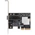 STARTECH .com Scheda di Rete PCIe SFP+ 10G - Adattatore Ethernet con Porta SFP+, NIC PCIe Fibra Ottica 10Gigabit - SFP+ Aperto per Modulo e Cavi Conformi MSA, Scheda di Rete Gigabit PCI Express SFP+