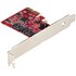 STARTECH Scheda PCIe SATA - Scheda di Espansione PCIe SATA 2 Porte 6Gbps - Profilo Alto/Basso - Controller RAID SATA ASM1062R - Adattatore PCI Express /SATA
