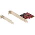 STARTECH Scheda PCIe SATA - Scheda di Espansione PCIe SATA 2 Porte 6Gbps - Profilo Alto/Basso - Controller RAID SATA ASM1062R - Adattatore PCI Express /SATA
