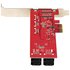 STARTECH .com Scheda PCIe SATA - Scheda di Espansione PCIe SATA a 10 porte - 6 Gbps - Staffa a Profilo Basso/Alto - 10 Connettori SATA - ASM1062 Senza Raid - Convertitore da PCI Express a SATA