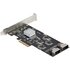STARTECH .com Scheda SATA PCI Express a 8 porte - Adattatore/convertitore PCI Express GEN 2 per SSD/HDD SATA 3 con 4 Controller Host - Scheda di Espansione SATA PCIe x 4 Gen 2 a SATA III 6 Gbps