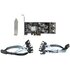 STARTECH .com Scheda SATA PCI Express a 8 porte - Adattatore/convertitore PCI Express GEN 2 per SSD/HDD SATA 3 con 4 Controller Host - Scheda di Espansione SATA PCIe x 4 Gen 2 a SATA III 6 Gbps
