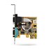 STARTECH .com Scheda seriale PCI Express a due porte - Scheda di interfaccia seriale da PCIe a 2x RS232 (DB9)- Scheda PCIe con staffe standard o a basso profilo - 16C1050 UART - Ritenzione COM - Windows e Linux