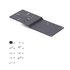 STARTECH .com Staffa di montaggio VESA per NUC/Client sottili o docking station per laptop, piastra compatibile VESA 75x75/100x100 per Mini PC
