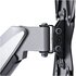 STARTECH .com Staffa per TV a parete, supporto per TV VESA orientabile per display da 23