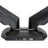 STARTECH Supporto a Doppio Braccio per dual Monitor con 2 porte USB e Audio Pass-Through