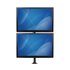 STARTECH Supporto Verticale da Scrivania per 2 Monitor VESA - Regolabile