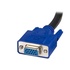 STARTECH Commuttatore KVM 2 in 1 VGA e USB Switch KVM per USB e VGA da 1,8m