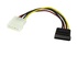 STARTECH Connettore interno alimentazione Molex SATA a 4 pin da 15 cm