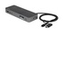 STARTECH Docking Station Universale per Portatile Dual 4K - USB-C / USB 3.0 - 60W PD