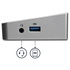 STARTECH Dual Monitor USB 3.0 Docking Station with HDMI DVI 6 x USB Ports