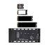 STARTECH Enclosure M.2 NVMe a USB4, Box Esterno per SSD NVMe a USB-C / Thunderbolt fino a 40Gbps, Custodia in Alluminio con Dissipatore, B+M / M-Key