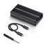 STARTECH Enclosure M.2 NVMe a USB4, Box Esterno per SSD NVMe a USB-C / Thunderbolt fino a 40Gbps, Custodia in Alluminio con Dissipatore, B+M / M-Key