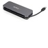 STARTECH HB30AM4AB USB 3.2 Gen 1 (3.1 Gen 1) Type-A 5000 Mbit/s Nero, Grigio