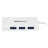 STARTECH Hub portatile mini USB 3.0 SuperSpeed a 4 porte