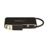 STARTECH Hub USB 2.0 portatile a 4 porte con cavo integrato - Perno e Concentratore USB compatto - Mini Hub USB2.0