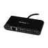 STARTECH Hub USB 3.0 a 3 porte con Gigabit Ethernet e Power Delivery - USB-C