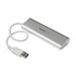 STARTECH Hub USB 3.0 a 4 porte compatto e portatile con cavo integrato