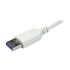 STARTECH Hub USB 3.0 a 4 porte compatto e portatile con cavo integrato