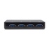 STARTECH Hub USB 3.0 a 4 Porte con Porta di Ricarica Dedicata - 1 Porta x 2,4 Amp