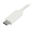 STARTECH Hub USB-C a 4 porte USB 3.0 - Perno e Concentratore USB Tipo C con 1x USB-C e 3x USB-A - Bianco